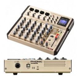 PHONIC AM8GE mixer audio 8 canali