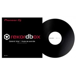 PIONEER DJ REKORDBOX CONTROL VINYL BLACK vinile di controllo DVS per Rekordbox (singolo)