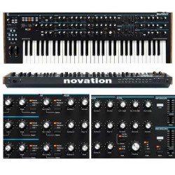 NOVATION Summit synth polifonico a 16 voci a due parti multitibrico