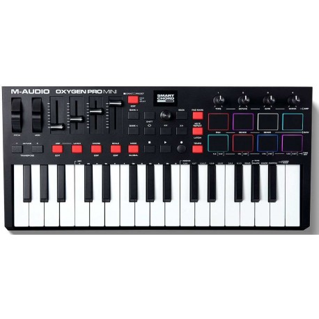 M-AUDIO OXYGEN PRO MINI USB MIDI controller