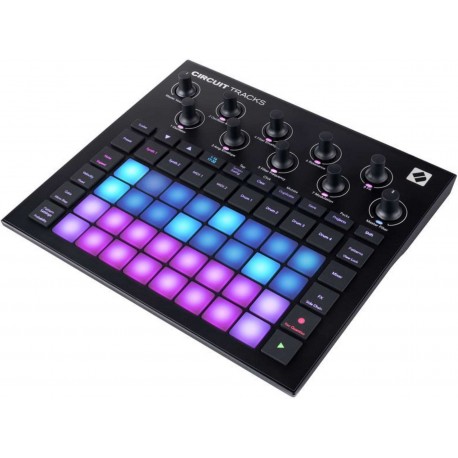 NOVATION CIRCUIT TRACKS groovebox con sequencer a 8 tracce