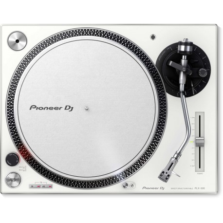 PIONEER DJ PLX-500 WHITE giradischi a trazione diretta per DJ
