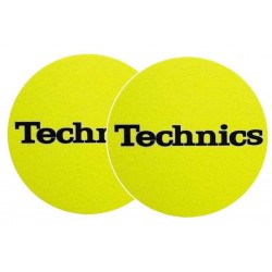 TECHNICS Slipmats Technics Yellow(coppia)