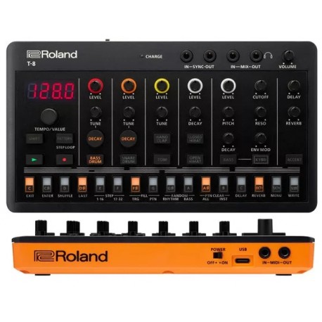 ROLAND T-8 Beat Machine batteria elettronica più synth per bassi AIRA COMPACT