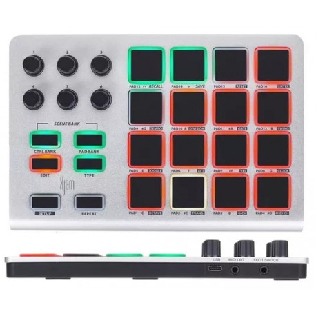 ESI XJAM controller midi usb con aftertouch polifonico