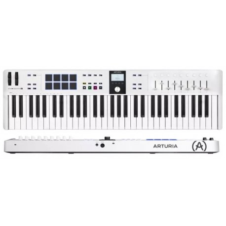 ARTURIA KeyLab Essential Mk3 61 White controller midi/usb a 61 tasti